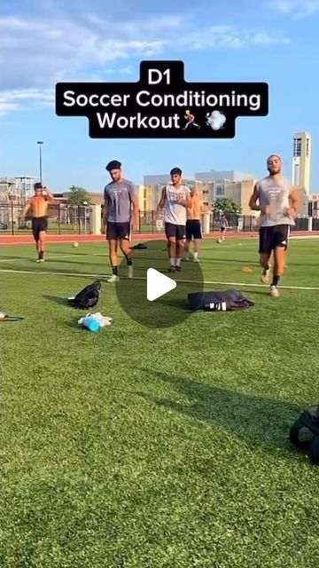 Athletecentral on Instagram: "Conditioning is key‼️⚽️ Soccer players try this D1 workout to increase stamina and endurance! @kianyari #soccer #running #sprints #endurance #stamina #viral #conditioning #athlete #sports" Soccer Running Conditioning, Endurance Training For Soccer, Soccer Running Workout, D1 Workout, Soccer Conditioning Workouts, Soccer Conditioning Drills, Soccer Conditioning, Coaching Sports, Soccer Fitness