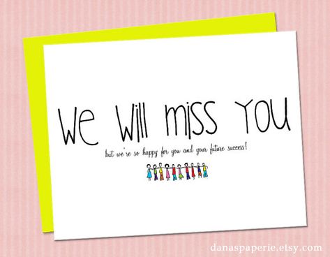 We Will Miss You Cards Happy Journey Cards Handmade, Happy Journey Gift Ideas, Miss You Cards Handmade Friends, We Will Miss You Poster Ideas, Miss You Notes Friends, We Will Miss You Cards For Teachers, Happy Journey Card, We’ll Miss You Cards, We'll Miss You Card