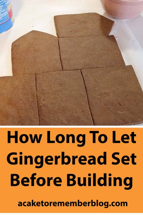 How long should you let gingerbread cool off and set up before building with it? Homemade gingerbread houses and gingerbread house building are fun activities during the holiday baking season, and DIY gingerhouse ideas are fun to try out. Making sure that you bake the gingerbread right will mean you have a sturdy house. Holiday baking ideas | Cookie houses | Christmas baking ideas | At Home gingerbread house | Decorating gingerbread house | Best gingerbread house ideas easy building Gingerbread House Measurements, Sturdy Gingerbread House Recipe, How To Make Gingerbread House Icing, How To Build A Gingerbread House, Gingerbread House Blueprints, Construction Grade Gingerbread Recipe, Gingerbread Halloween House, Ginger Bread Houses Diy, Haunted House Gingerbread Houses