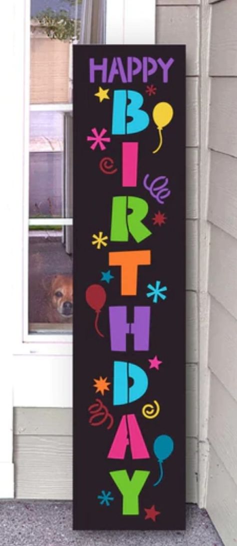 Happy Birthday Porch Sign, Family Name Porch Signs, Happy Birthday Wood Sign, Summer Welcome Sign Front Porches, Wooden Welcome Signs Front Porches Diy, Pallet Dyi, Bingo Prizes, Porch Sitters, Woodcraft Ideas