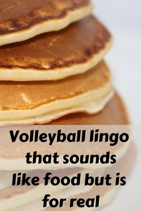 What do pepper, a pancake, a chicken wing, and a six-pack have in common? Yes, these volleyball terms are for real. Learn this tasty volleyball terminology before you hit the courts! Volleyball Charcuterie Board, Volleyball Tournament Food, Volleyball Terminology, Volleyball Food, Volleyball Terms, Tournament Food, Volleyball Serve, Volleyball Life, Indoor Volleyball