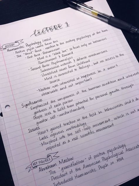 Beginning Of The Semester Notes Are Always In Tip Top Shape Aesthetic Handwriting, Notes Inspo, Studera Motivation, Psychology Notes, Handwriting Examples, Note Ideas, Perfect Handwriting, Neat Handwriting, College Notes