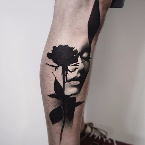 This is no ordinary love by Timur Lysenko #TimurLysenko #blackwork #realistic #realism #hyperrealism #blackandgrey #lady #portrait #rose #shadow #tattoooftheday Tato Realis, Abstract Tattoo Designs, Blue Rose Tattoos, Girl Face Tattoo, Face Tattoos, Cover Up Tattoo, Up Tattoos, Abstract Tattoo, Cover Up Tattoos