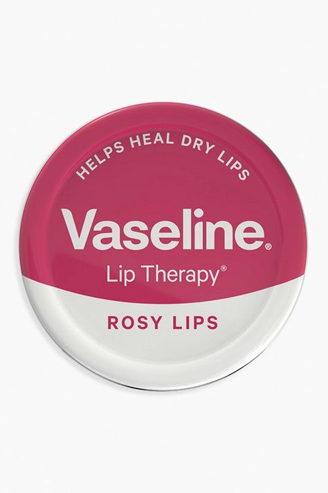 Vaseline Rosy Lips, Aloe Vera Lip Balm, Lip Balm Brands, Vaseline Petroleum Jelly, Lip Balm Tin, Vaseline Lip Therapy, Vaseline Lip, Lip Therapy, Rosy Lips