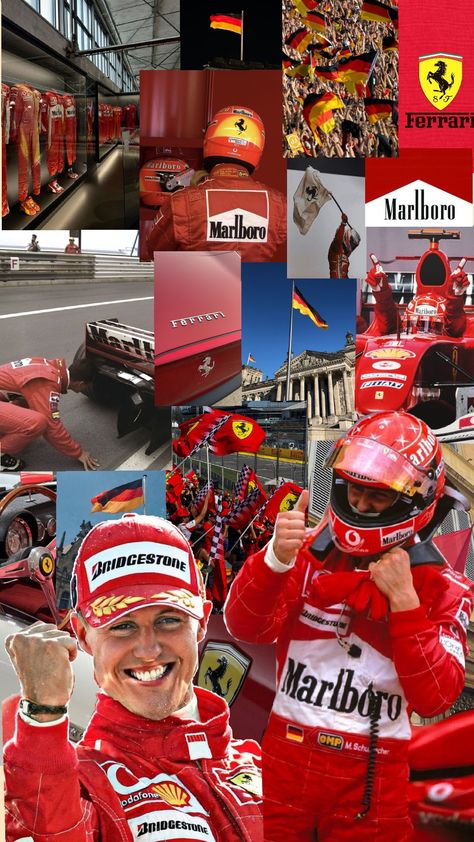 #Schumacher #Michael #MichaelSchumacher #ferrari #f1 #corrida #race #germany #alemanha #alemao #formula1 Michael Schumacher Wallpaper, Michael Schumacher Ferrari, Schumacher Wallpaper, Mick Schumacher, Mclaren Mercedes, Car Poster, Ferrari F1, Michael Schumacher, Scuderia Ferrari