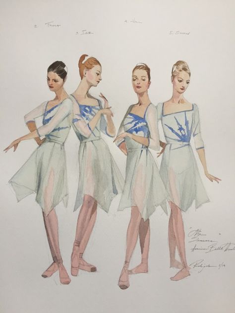 Ballet Illustration, Ballet Designs, Nutcracker Costumes, Costume Design Sketch, Ballet Painting, Vintage Ballet, Ballet Art, Theatre Costumes, Illustration Art Girl