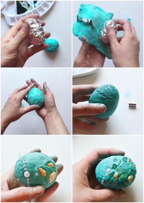 Crafts For Adults To Sell, Mermaid Egg, Dragon Egg Craft, Fantasy Craft, Easter Crafts For Adults, Arts And Crafts For Teens, Royalty Fashion, Mermaid Crafts, Fantasy Mermaid