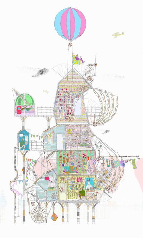 University Of Nottingham, Section Drawing, Architectural Presentation, Architecture Panel, Architecture Graphics, Architectural Section, Architectural Drawing, Diagram Architecture, Model Drawing