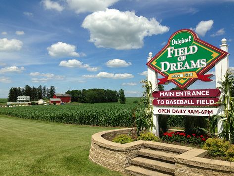 Build it, and they will come. Americana runs deep, especially on the Fourth of July, when you discover a famous baseball diamond on a cornfield in rural Iowa. Clear Lake Iowa, Baseball Diamond, Movie Sites, Field Of Dreams, Clear Lake, September 23, Water Skiing, Beach Getaways, Covered Bridges