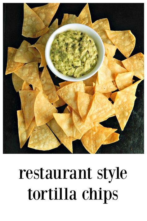 Mexican Chips, Tortilla Chip Recipe, Homemade Tortilla, Homemade Tortilla Chips, Homemade Tortillas, Tex Mex Recipes, Chips Recipe, Cotton Throw Blanket, Authentic Recipes