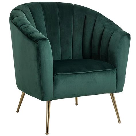 Tips On Choosing The Perfect Armchair | Modish Living Green Velvet Armchair, Brown Leather Armchair, Summer Deco, Green Armchair, Luxury Chairs, Richmond Interiors, Plywood Furniture, Velvet Armchair, Green Chair