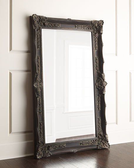 NMF17_H56QT Mirrors Decor, French Floor, Decor Mirror, Interior Paint Colors, Antique Inspiration, Beveled Mirror, Living Room Paint, Room Paint, A Mirror