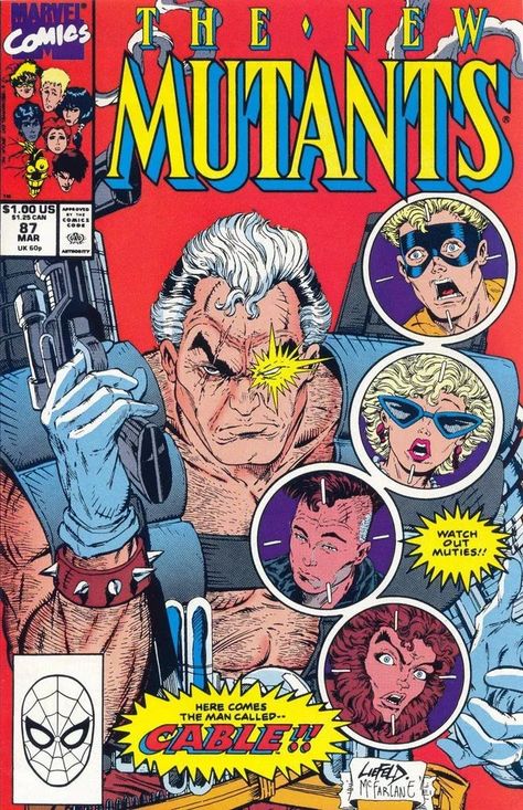 ‘90s Comic Books That Are Actually Worth A Ton Now Rob Liefeld, New Mutants, Marvel Comics Covers, Todd Mcfarlane, The New Mutants, Star Comics, Comic Store, Uncanny X-men, Ms Marvel