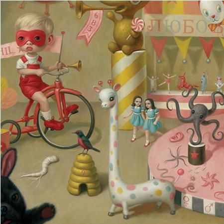 Emanuele Taglietti, Marion Peck, Meat Art, Secret Societies, Mark Ryden, Eve Online, Juxtapoz Magazine, Lowbrow Art, Pulp Art