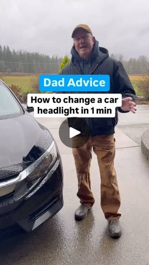 774K views · 16K reactions | You often ask me which car tasks I hire out vs do myself. This is one of the EASIEST things to do yourself and something too many people are afraid of.

Honestly, the only hard part of changing a headlight is fitting your big old hands into small areas like this. 

A remember: if it doesn’t go in pretty smoothly, it may be the wrong headlight. A good way to double check is to pull the other side out and see if the numbers match both sides. 

If you want help doing this the first time, head to your local NAPA auto parts and get your bulb there and ask them to help you locate your lights. Then just go get them if you get stuck. I know you can do this.

How to change your own car headlights. Love, Dad | Dad Advice From Bo Dad Advice, Car Tips, Car Hacks, Car Headlights, Car Maintenance, Car Care, Auto Parts, Travel Tips, Cars