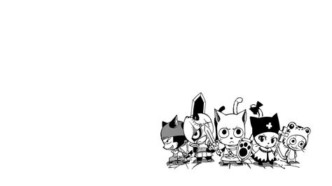 Happy Cats of Fairy Tail Manga Wallpaper | Daily Anime Art Fairy Tail Manga Wallpaper, Elephant Wallpapers, Fairy Tail Background, Frosch Fairy Tail, Freed Fairy Tail, Fairy Tail Cat, Lucy Wallpaper, Happy Wallpapers, Fairy Tail Symbol