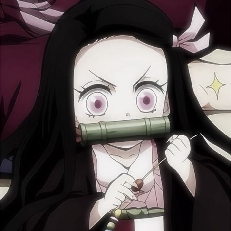 — • Nezuko Kamado icons ♡ Kny Nezuko, Nezuko Kamado, Made By Me, Anime Character, Tags, Anime, Pink, Black