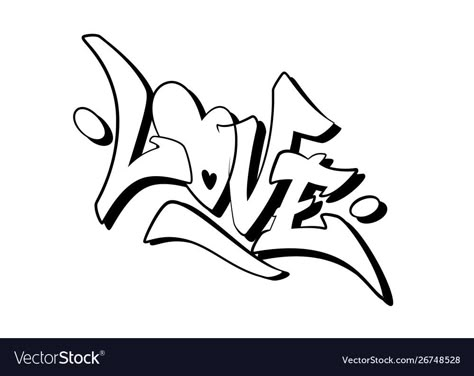 Words In Graffiti Style, Word Love Drawings, Love In Graffiti Letters, Graffiti Word Drawings, Graffiti Ideas Simple Words, Graffiti Doodles Easy Words, Love Word Drawing, Graffiti Drawing Easy, Graffiti Drawings Easy