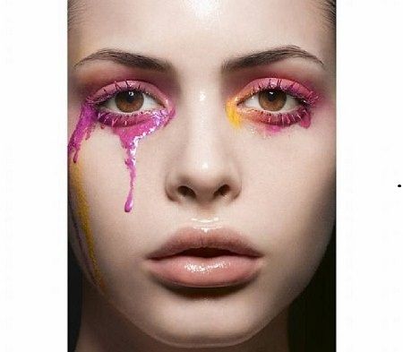 Melt Proof Makeup Tips Melted Makeup, Kemp Muhl, Make Up Designs, Rosa Shocking, Extreme Makeup, Make Up Inspiration, Best Makeup Tips, Face Makeup Tips, Makeup Tips For Beginners