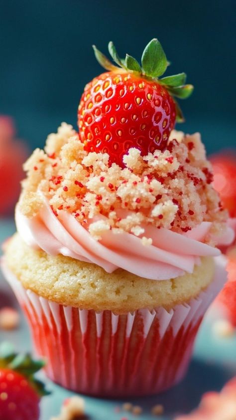 The cupcake upgrade you’ve been dreaming of! 🧁💖 Strawberry Crunch Cupcakes combine fruity sweetness and satisfying crunch for an unforgettable dessert. 🍓✨ #BerryBestCupcakes #SweetNostalgiaVibes #StrawberryCrunchMagic #BakingJoyfulTreats #DessertHappiness #CupcakeLoversDream #BerryPerfectDessert #SweetAndCrunchyGoodness #BerryTreatTime #CupcakeBliss Strawberry Crunch Desserts, Strawberry Crunch Cupcakes, Strawberry Pretzel Jello, Pretzel Jello, Strawberry Cheesecake Cupcakes, Strawberry Crunch, Strawberry Pretzel, Strawberry Topping, Strawberry Cupcakes