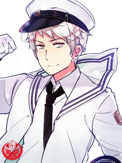 Sailor's Outfit by Cioccolatodorima Prussia Hetalia, Gilbert Beilschmidt, Sailor Outfit, Hetalia Characters, Hetalia Fanart, Hetalia Axis Powers, Axis Powers, An Anime, Hetalia