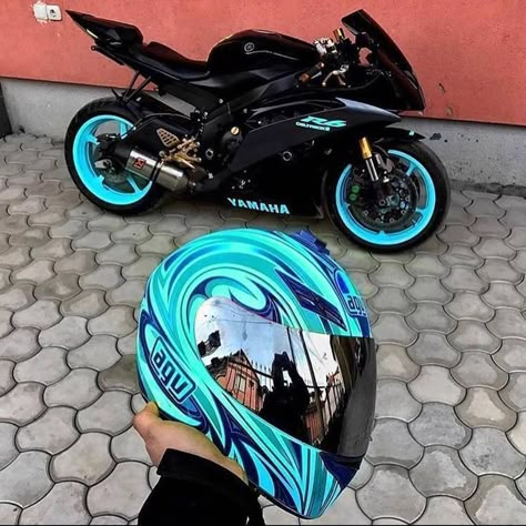 Motorcycle Wraps Ideas, Bike Wrapping Ideas, R6 Yamaha, Kawasaki 500, Yamaha Sport, Xe Ducati, Tmax Yamaha, Enfield Motorcycle, Motos Yamaha