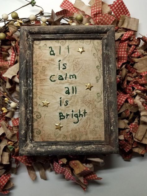 Christmas Stitchery, Primitive Stitching, Christmas Sampler, Primitive Christmas Decorating, Old Time Christmas, Primitive Stitchery, Bazaar Ideas, Prim Christmas, Embroidered Christmas