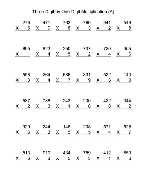 Year 8 Maths Worksheets Multiplication 4th Grade Multiplication Worksheets, Free Printable Multiplication Worksheets, 4th Grade Multiplication, Free Multiplication Worksheets, Printable Multiplication Worksheets, Multiplication Facts Worksheets, Math Multiplication Worksheets, Math Fact Worksheets, Fun Math Worksheets