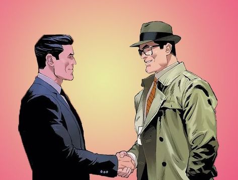 Bruce Wayne And Clark Kent, Superman Worlds Finest, Clark Superman, Wayne Clark, Catwoman Selina Kyle, Superman Family, Worlds Finest, Dc Icons, Batman Superman