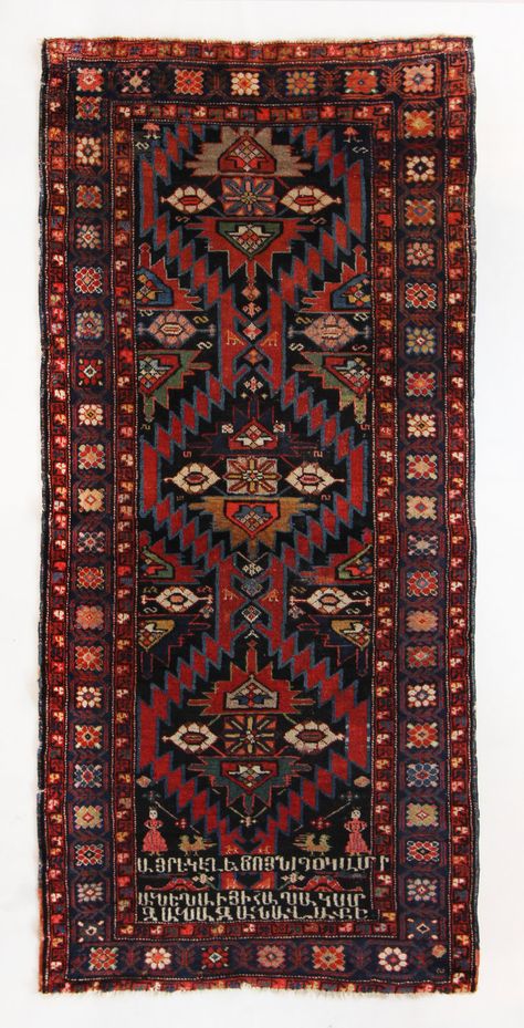 Armenian — Art To Walk On Armenian History, Artifact Art, Armenian Culture, Persian Rug Designs, Rug Patterns, Rugs Modern, Caucasian Rug, Antique Persian Rug, Antique Carpets