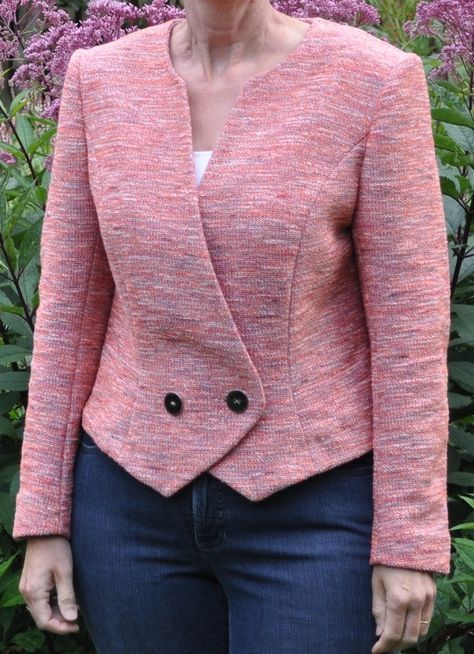 Projects For Women, Blazer Jackets For Women, Dresses Classy, Women Dresses Classy, Jacket Pattern, Super Ideas, Work Attire, Classy Dress, Fashion Sewing