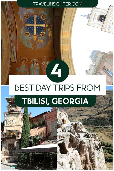 Europe Travel Guide:  Kazbegi, Stalin and Beyond | travelinsighter.com | We recently put together the Ultimate 5 Day Georgia Itinerary which can either start or end in Tbilisi. But if you prefer not to pack your suitcase every night and base yourself in the capital for the entire stay, there’s no reason you have to miss out. Our top day trips from Tbilisi give you the opportunity to explore some of Georgia’s most impressive gems. Read more >> Georgia Itinerary, Tbilisi Georgia, Europe Travel Guide, The Capital, To Miss, Day Trips, Europe Travel, Good Day, Travel Guide