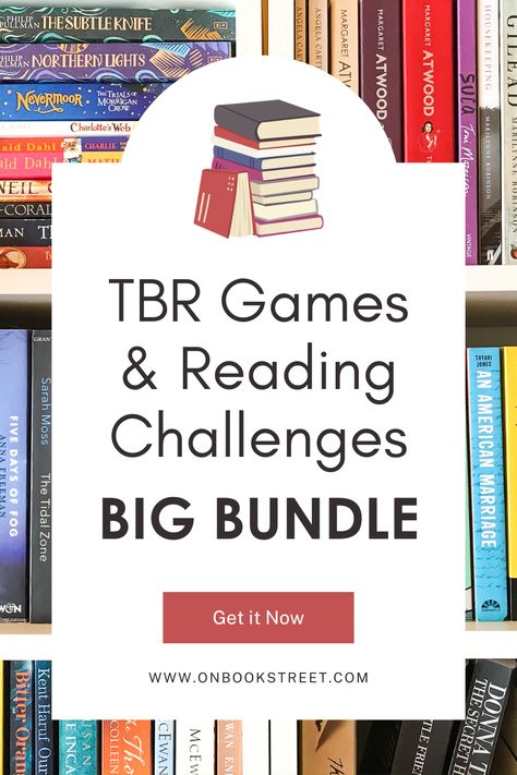 Dive into the ultimate reading adventure with our Big TBR Games & Reading Challenges Bundle – a treasure trove for book lovers like you! Do you find yourself drowning in a sea of unread books, unsure which bookish gem to pick next from your towering TBR pile? From book bingo cards that'll have you marking off genres and themes like a pro, to cleverly designed book board games and tbr cards, reading prompts and a tbr scavenger hunt, this bundle will help you decide what to read next the fun way! Book Tbr Games, Tbr Prompts, Tbr Game, Reading Prompts, Book Bingo, What To Read Next, Marilynne Robinson, Cards Reading, Books To Read Before You Die