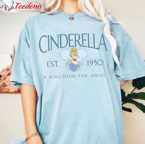 Disneyworld Cinderella Shirt, Cinderella Co EST 1950 Unisex Hoodie Short Sleeve, Disney Gifts For Women Check more at https://teedenis.com/product/disneyworld-cinderella-shirt-cinderella-co-est-1950-unisex-hoodie-short-sleeve-disney-gifts-for-women/ Cinderella T Shirt Ideas, Cinderella Shirts For Disney, Cinderella Tshirt, Cinderella Shirt, Hoodie Short Sleeve, Cinderella Outfit, Disney Fits, Cinderella Disney, Gifts For