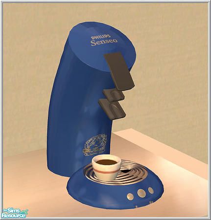 Senseo Coffee Maker, circa 2001 Casas The Sims 4, Delicious Coffee, Los Sims, Coffee Capsules, Cc Sims, Sims 4 Game, Coffee Pods, Cc Finds, The Sims Resource