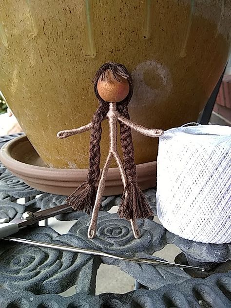 By Hook, By Hand: Innocent joys Bendy Dolls Tutorial, Wood Peg Dolls, Yarn Dolls, Worry Dolls, Bendy Doll, Fairy Crafts, Clothespin Dolls, Pin Doll, Angel Doll