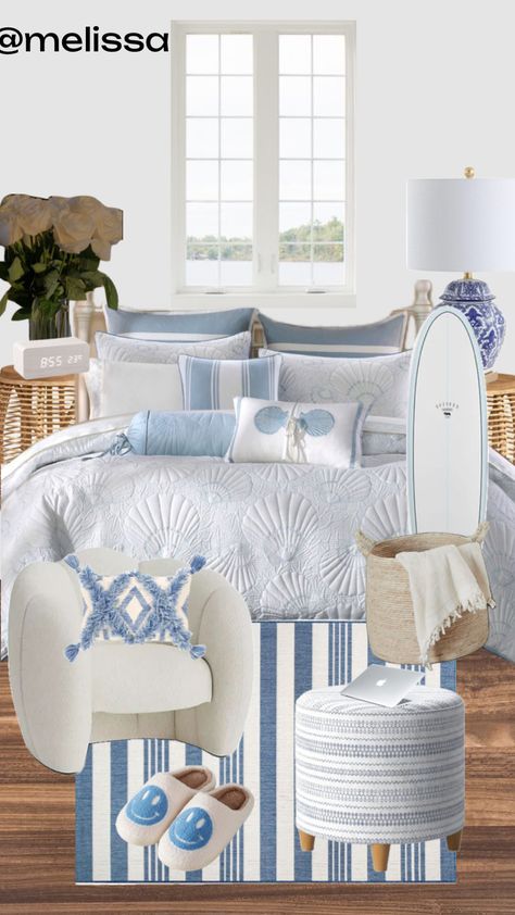 @melissa #bedroom coastal grandmother bedroom!!❤️💕 Coastal Grandmother Bedroom, Coastal Grandma Bedroom, Coastal Granddaughter Bedroom, Granddaughter Bedroom, Costal Granddaughter, Bedroom 2024, Bedroom Coastal, 2024 Ideas, Future Room