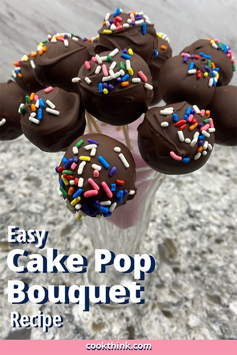 Diy Cake Pop, White Chocolate Cake Pops, Cake Pop Boxes, Cream Filled Cookies, Cake Pop Bouquet, Diy Cake Pops, Bouquet Recipe, Cold Cake, Large Bouquet