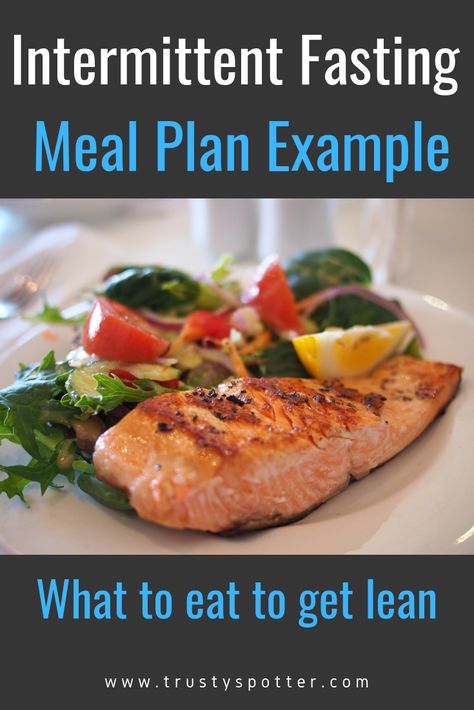 Here's an example of an intermittent fasting meal plan you can use for losing weight! I follow the 16:8 fasting model and this is a rough idea of what I'd eat in a given day to get lean, toned, and healthy. Intermittent Fasting Meal Plan, Fasting Meal Plan, Lean Meal Plan, Food Calories List, Intermittent Fasting Diet, Paleo Diet Plan, Paleo Meal Plan, Vegetarian Meal Prep, Sample Meal Plan