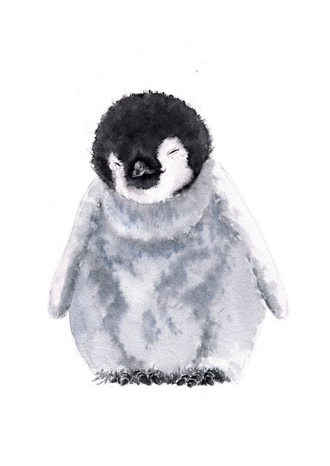 Footprint Animals, Penguin Drawing, Print Design Template, Baby Painting, Footprint Art, Baby Footprints, Baby Penguins, Handprint Art, Baby Projects