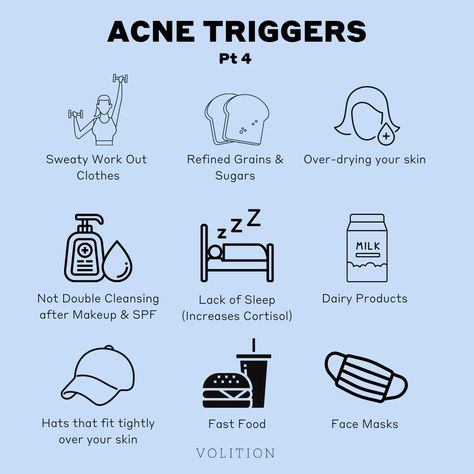 Best Face Serum For Acne Prone Skin, Acne Qoutes, How To Get The Biggest Glow Up, Acne Quotes, Tips For Acne Prone Skin, Acne Triggers, Volition Beauty, Minimalist Skincare, Acne Prone Skin Care