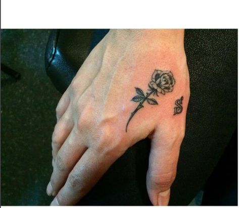 Top 75 Best Hand Tattoos for Men - Unique Design Ideas | Improb Rose Tattoo Hand, Tattoo Mens, Tato Flash, Hand Ideas, Mens Tattoos, Tatuagem Masculina Pequena, Tattoo Placements, Rose Hand Tattoo, Rose Tattoos For Men