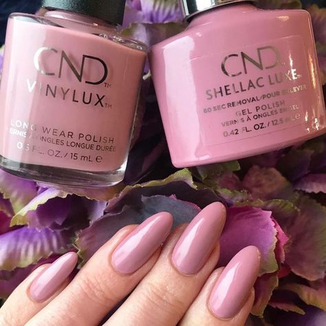 CND on Instagram: “Meet Poetry, a shade that @chloecordelianailsbeauty explained as a delicate dusky mauve. #CNDSweetEscape” Cnd Vinylux, Cnd Shellac, Sweet Escape, Nails Desing, Make Me Up, Beauty Trends, Gel Polish, Nail Designs, Nail Polish