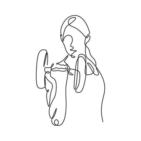 Lady Workout, Muscular Girl, Arm Drawing, Strong Arm, Sport Theme, Girl Train, Drawing Hands, Strong Arms, Single Line Drawing