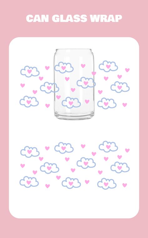 Can Glass Wrap Svg, Libbey Glass Svg, Glass Wrap Svg, Can Glass Wrap, Glass Wrap, Silhouette Png, Glass Cups, Cup Wrap, Libbey Glass