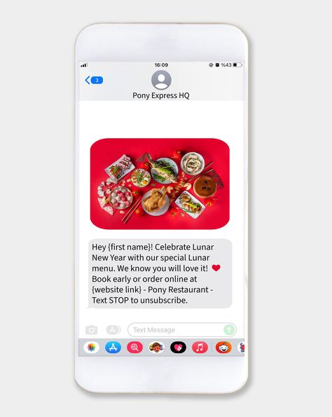 Hey, #restaurants! Do you have a special menu for #LunarNewYear? You can share it with customers via bulk messages easily! 🥢 🥟 ♥️ 🐇 Check pricing: https://www.getponyexpress.com/sms-marketing-pricing #ChineseNewYear #cny2023 #YearOfTheRabbit #Marketing #Chineserestaurant #Chinesefood #eatlocal #Lunar Bulk Sms Marketing, Text Message Marketing, Sms Text Message, Pony Express, Sms Text, Sms Message, Contact List, Marketing Budget, Sms Marketing