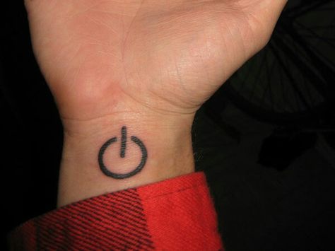 Power tattoo Wrist Tattoos Girls, Cool Wrist Tattoos, Wrist Tattoos For Guys, Simple Tattoo Designs, Small Tattoos Simple, Small Wrist Tattoos, Wrist Tattoos For Women, Cool Small Tattoos, Small Tattoos For Guys