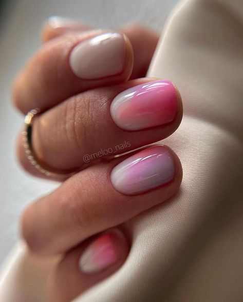 Summer Nails 2023 Trendy Short Nails, Manikur Kuku, Nagel Tips, Simple Gel Nails, Minimal Nails, Casual Nails, Cute Summer Nails, Nagel Inspo, Nails Desing