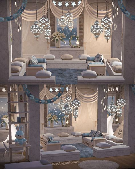 Acnh Unique Room Ideas, Main Room Ideas Acnh, Acnh Luxury House, Acnh Room Ideas, Acnh Interior Designs, Winter Sleepover, Acnh Living Rooms Ideas, Acnh Idea, Acnh Interior