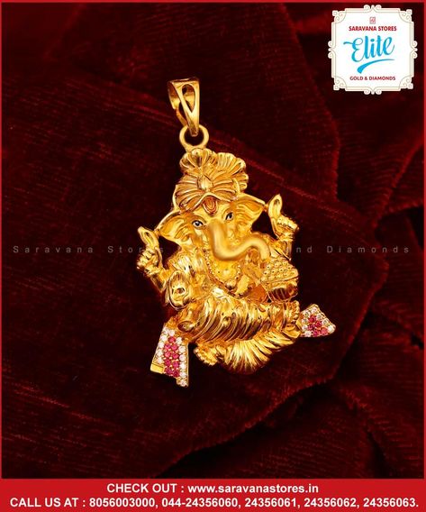 Divinity etched and all time favorite Lord Ganesha gold pendant.   Check out : www.saravanastores.in  Call us at : 8056003000, 044-24356060, 044-24356061, 044-24356062, 044-24356063   #pendantdesigns #pendantmodels #pendantcollection #pendantset #Saravanaelite #goldpnecklace #evergreen #evergreennecklace #goldjewelry #gold #jewelry #indianjewelry #fashion #bridaljewelry #weddingjewelry   #Chennai #TNagar #Tambaram #Tirunelveli #SaravanaStoresEliteGold Happy Girl Quotes, Gold Jewelry Outfits, Bride Jewelry, Gold Bride Jewelry, Happy Girl, Lord Ganesha, Bride Jewellery, Pendant Set, Ganesha